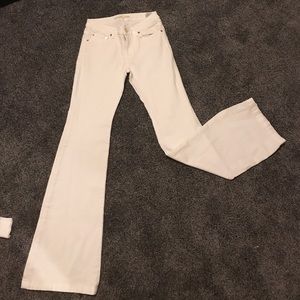 Michael Kors flare white jeans worn once ❤️